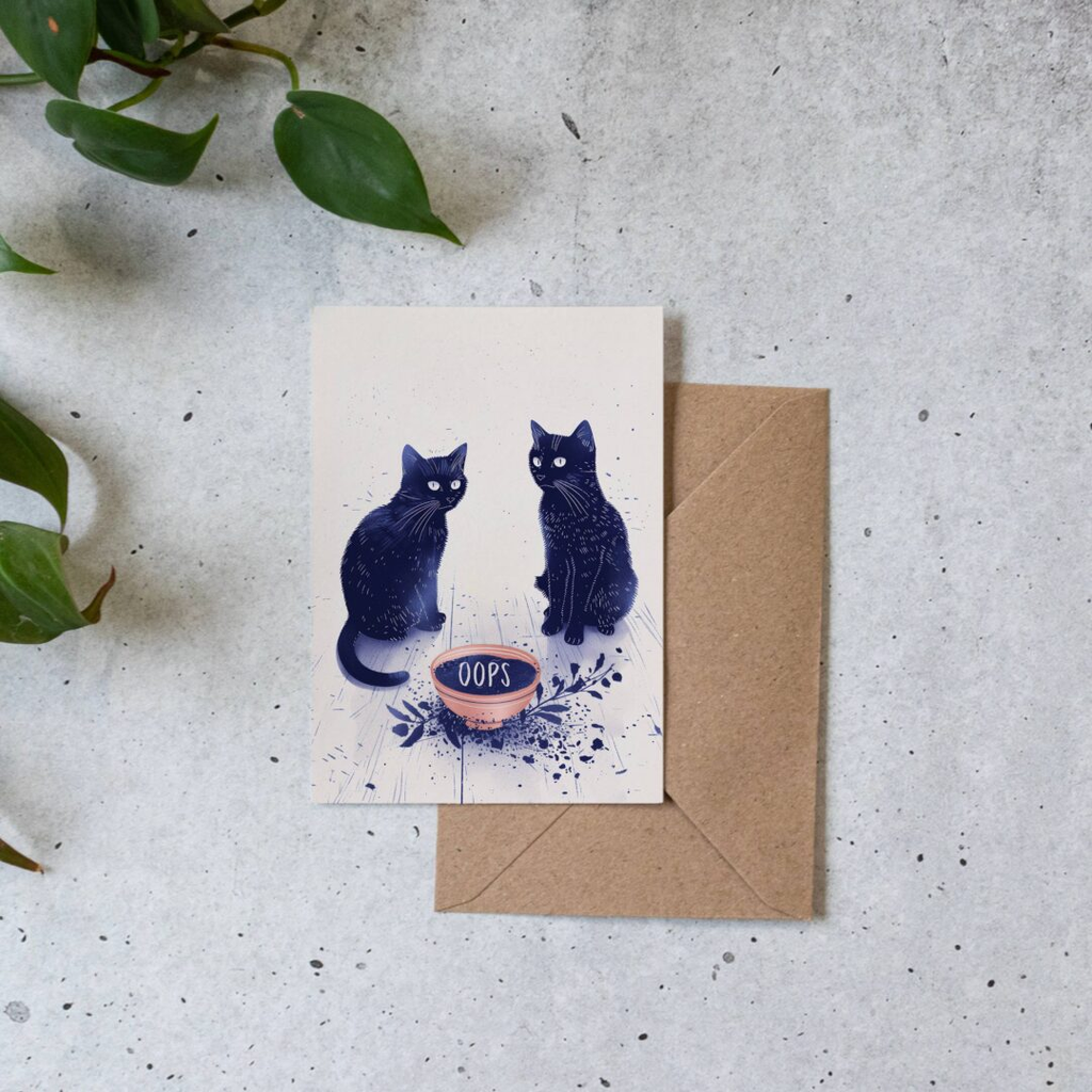 Carte de voeux - Oops