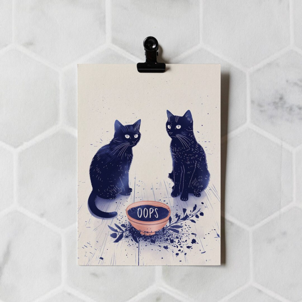 Carte de voeux - Oops