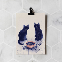 Carte de voeux - Oops