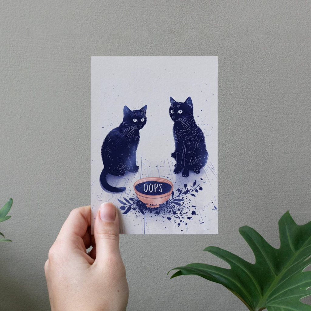 Carte de voeux - Oops