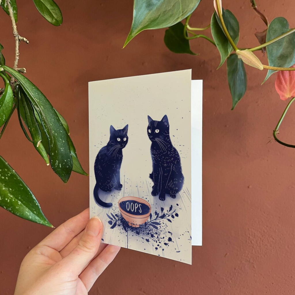 Carte de voeux - Oops
