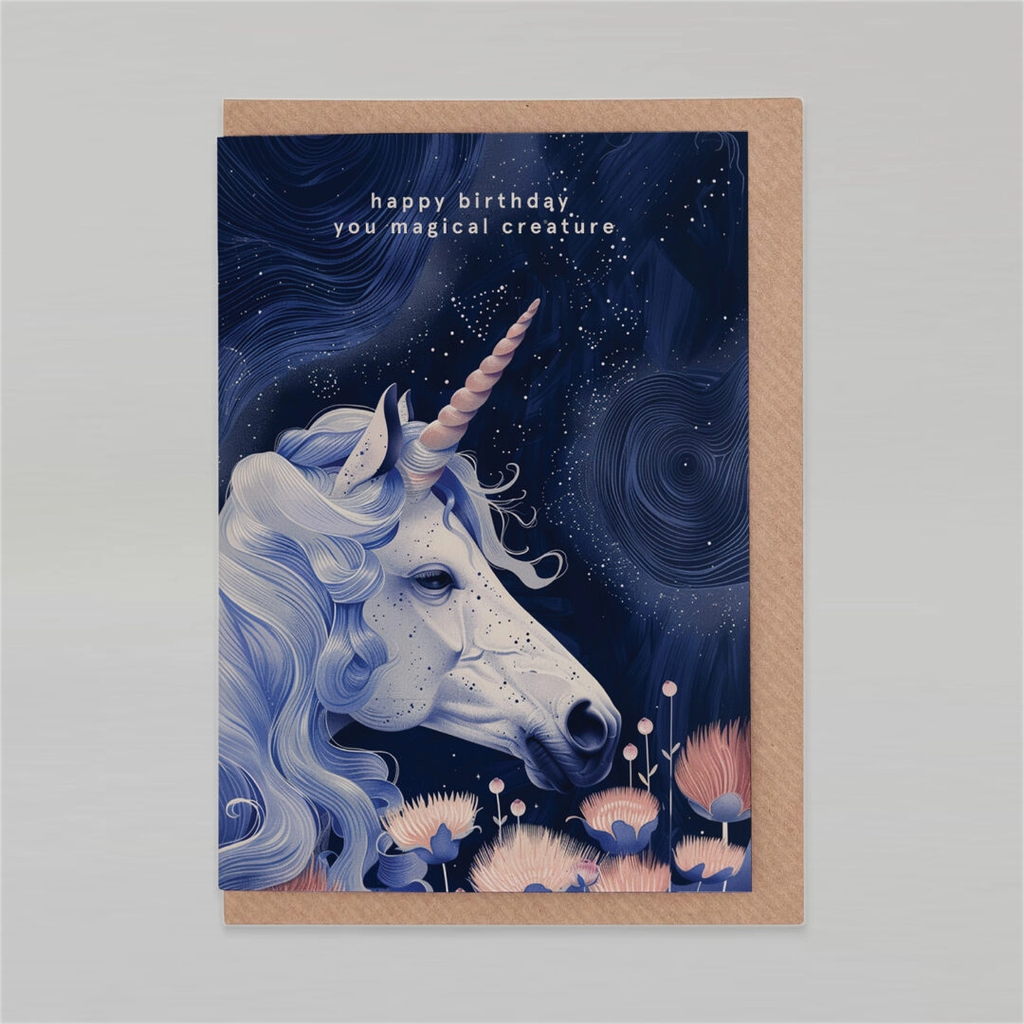 Carte de voeux - Happy birthday you magical creature