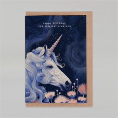 Carte de voeux - Happy birthday you magical creature
