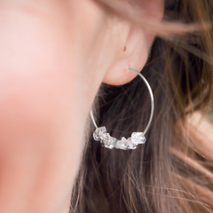 YANARI | Créoles Diamant Herkimer