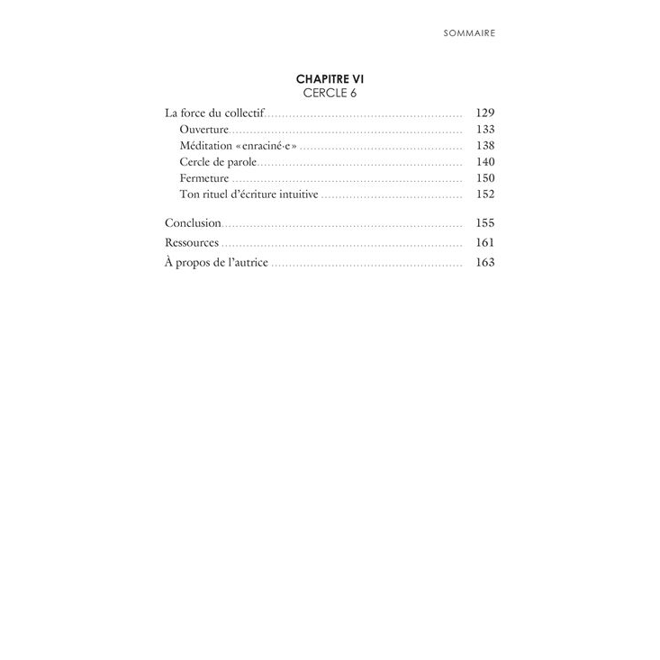 La force du cercle de femmes