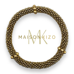 Bracelet népalais Doré