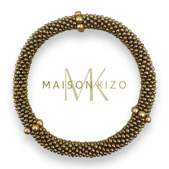 Bracelet népalais Doré