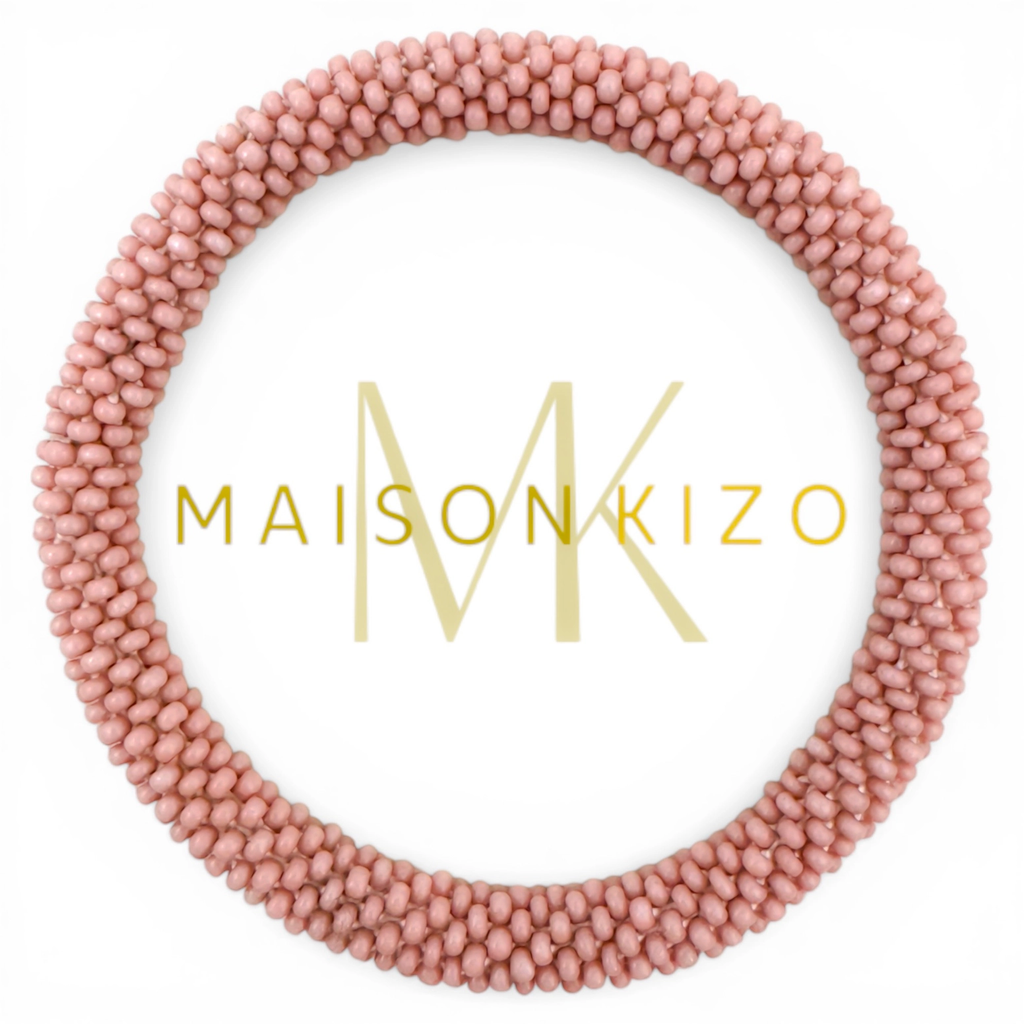 Bracelet népalais Rose
