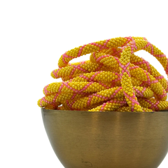 Bracelet népalais Rose, jaune