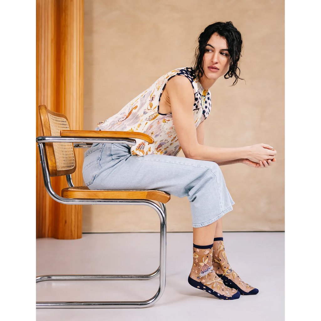 Chaussettes transparentes Parures Pâtures