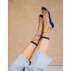 Chaussettes transparentes Parures Pâtures