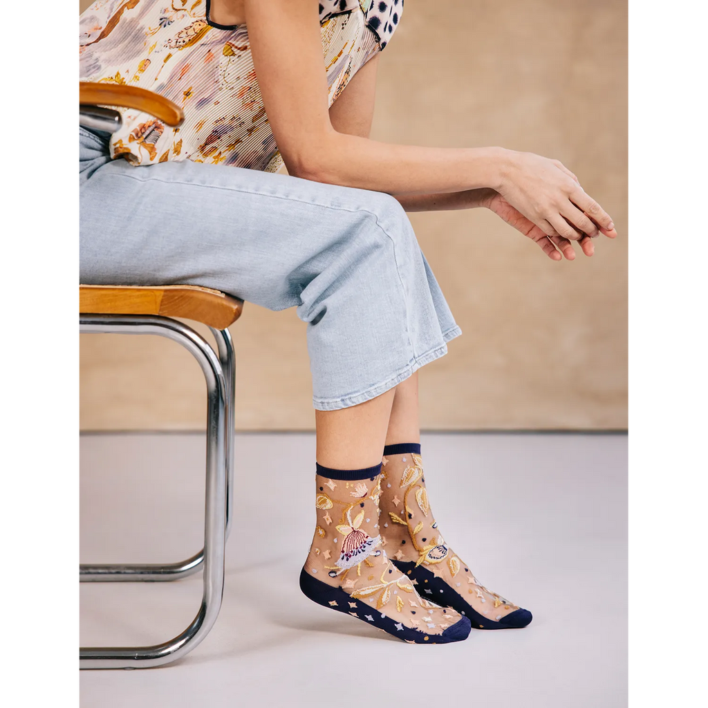 Chaussettes transparentes Parures Pâtures