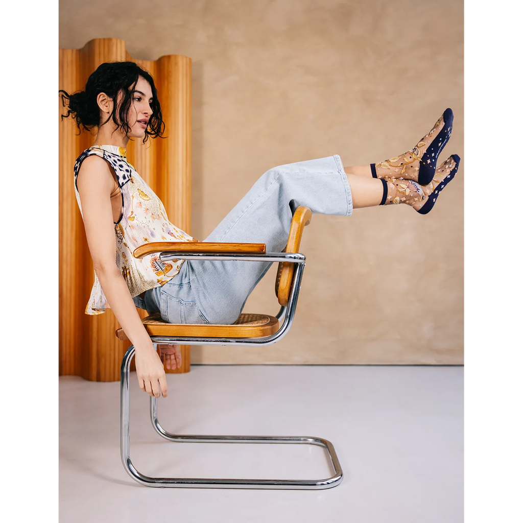 Chaussettes transparentes Parures Pâtures