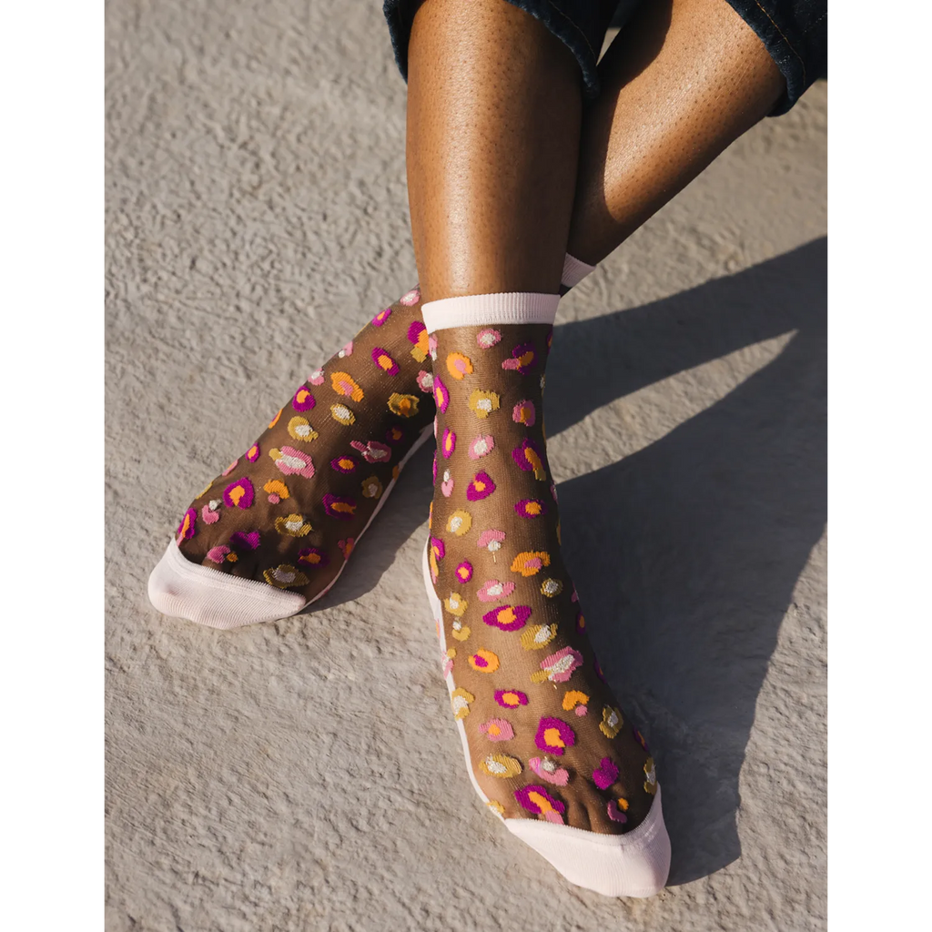 Chaussettes transparentes Horseshoe Bend Pink