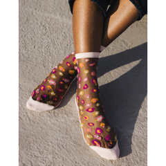Chaussettes transparentes Horseshoe Bend Pink