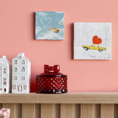 Carreau de céramique - Love is on the way