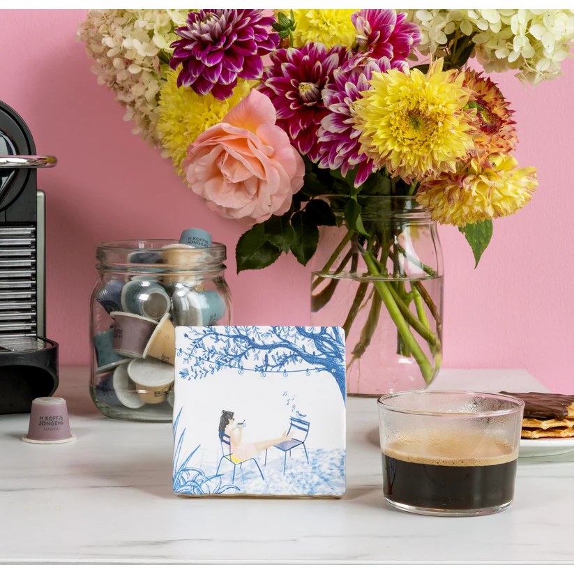 Carreau de céramique - Coffee break