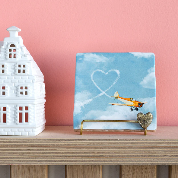 Carreau de céramique - A loving expression