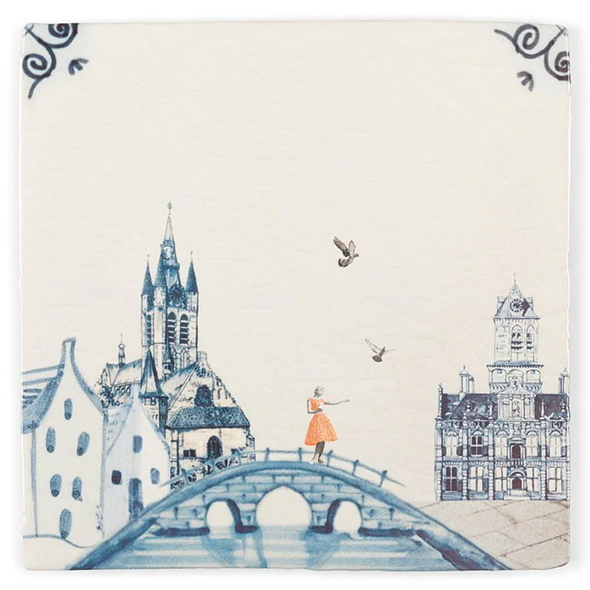 Carreau de céramique - Delfts Blauw