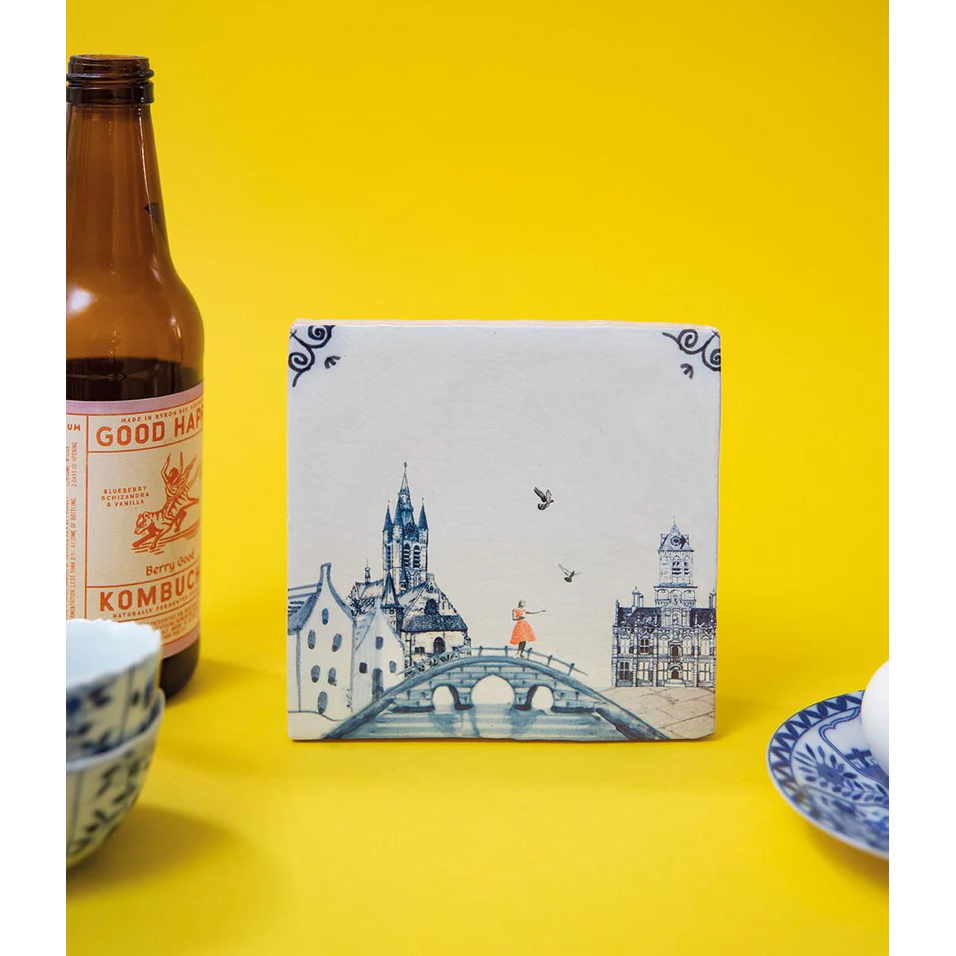 Carreau de céramique - Delfts Blauw