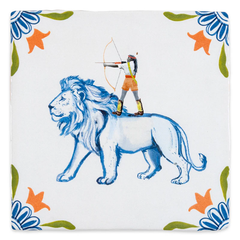 Carreau de céramique - The warrior in me