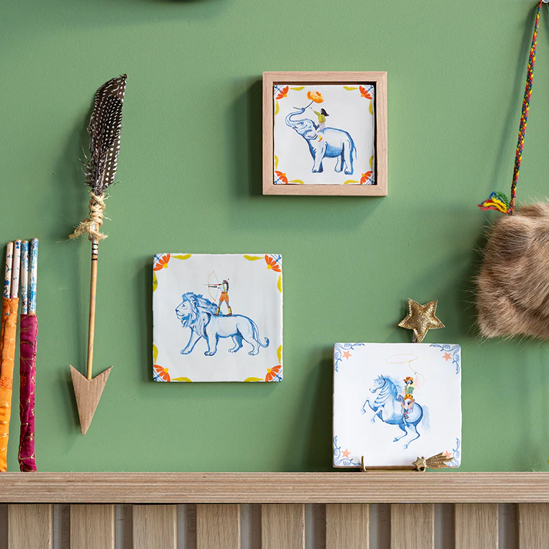 Carreau de céramique - The warrior in me