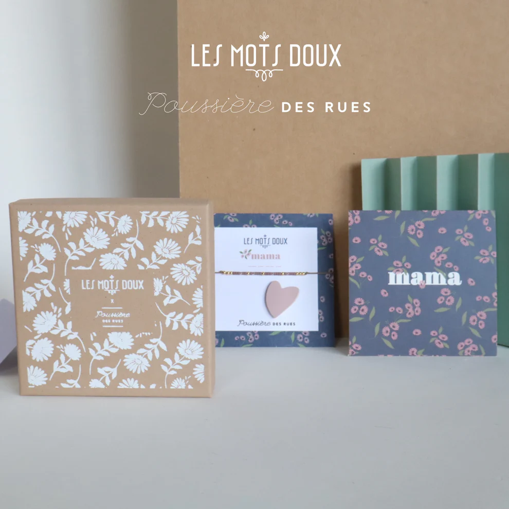 Coffret "Mama" Les Mots Doux x Poussière des Rues