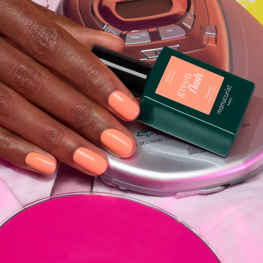 Vernis à ongles semi permanent LED - Tangerine