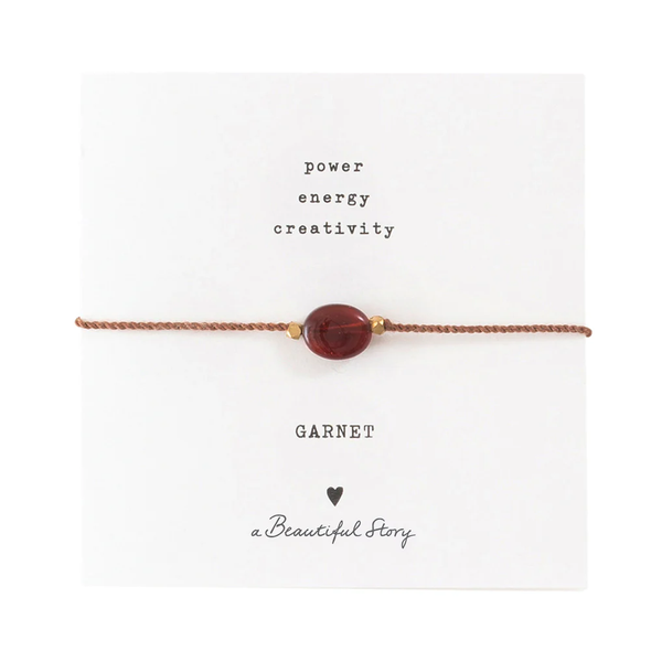 Bracelet Grenat