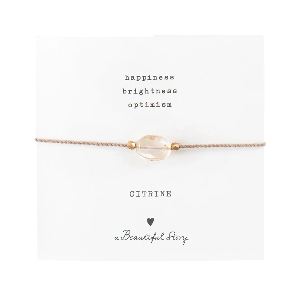 Bracelet Citrine