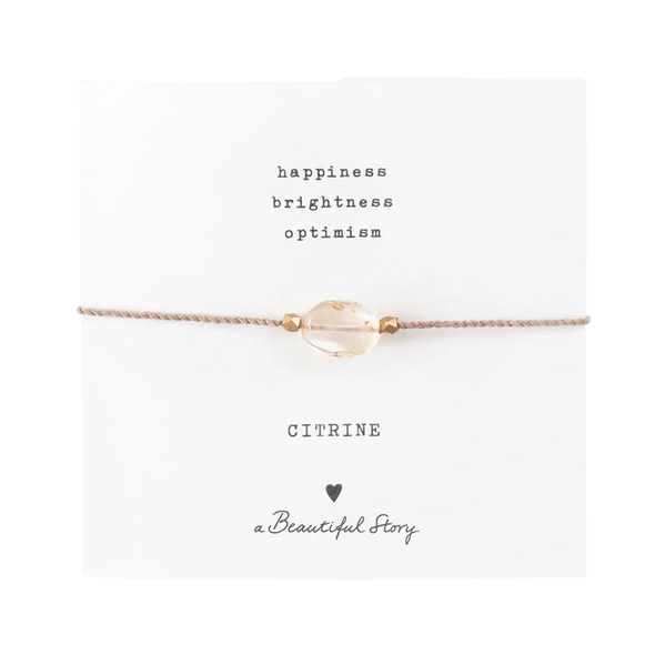 Bracelet Citrine