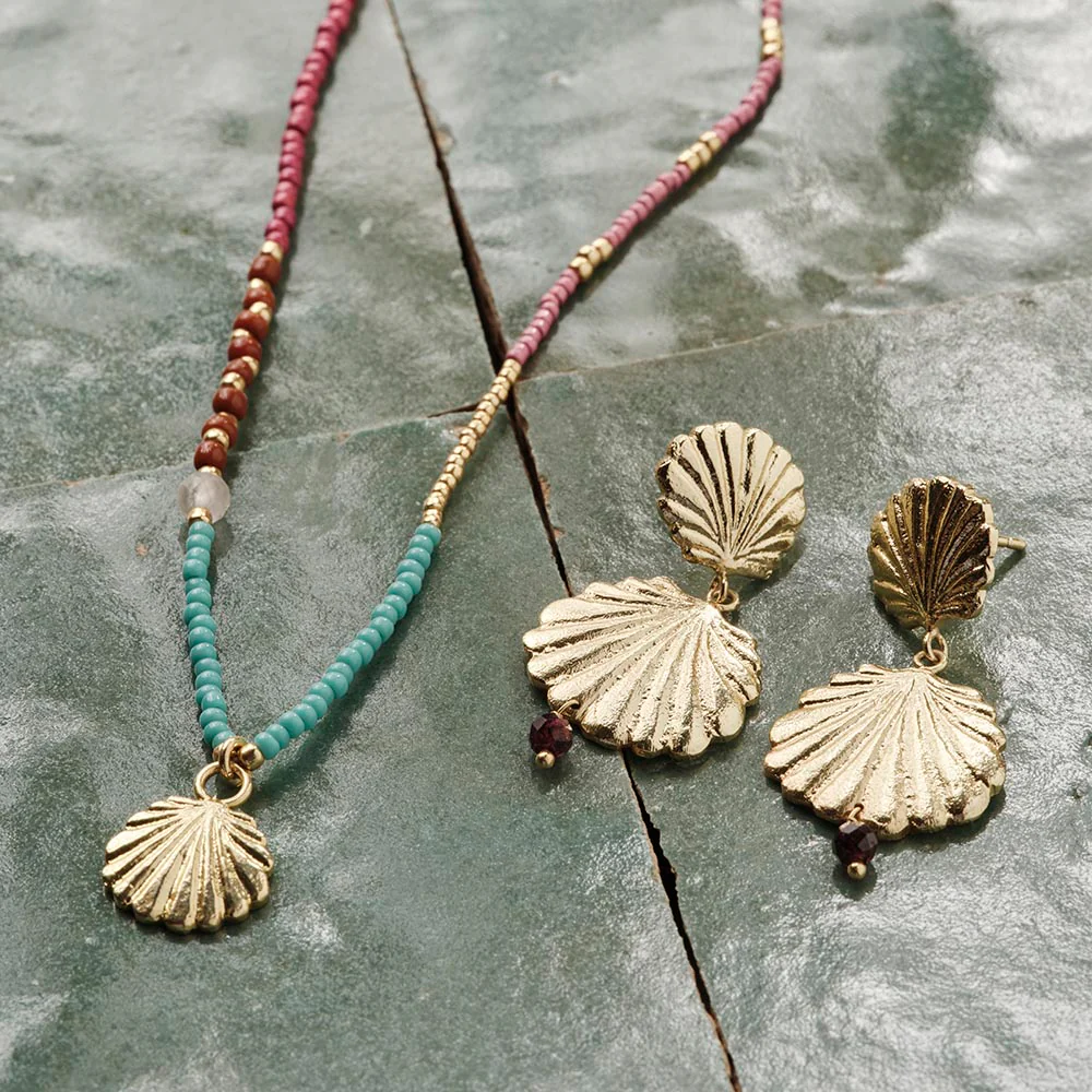 Collier en Quartz rose aventureux