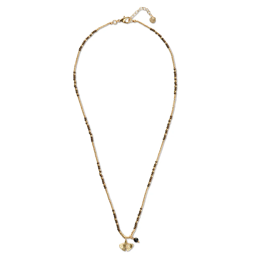 Collier en onyx noir