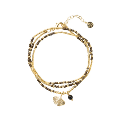 Collier en onyx noir