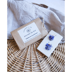 Tablette de cire parfumée - Poudre de riz