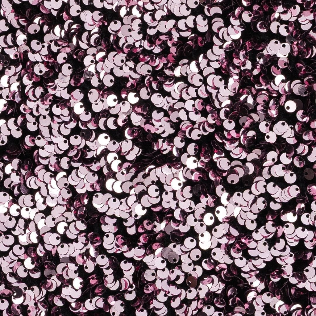 Sac banane à langer à sequins - Rose