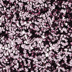 Housse carnet de santé à sequins - Rose