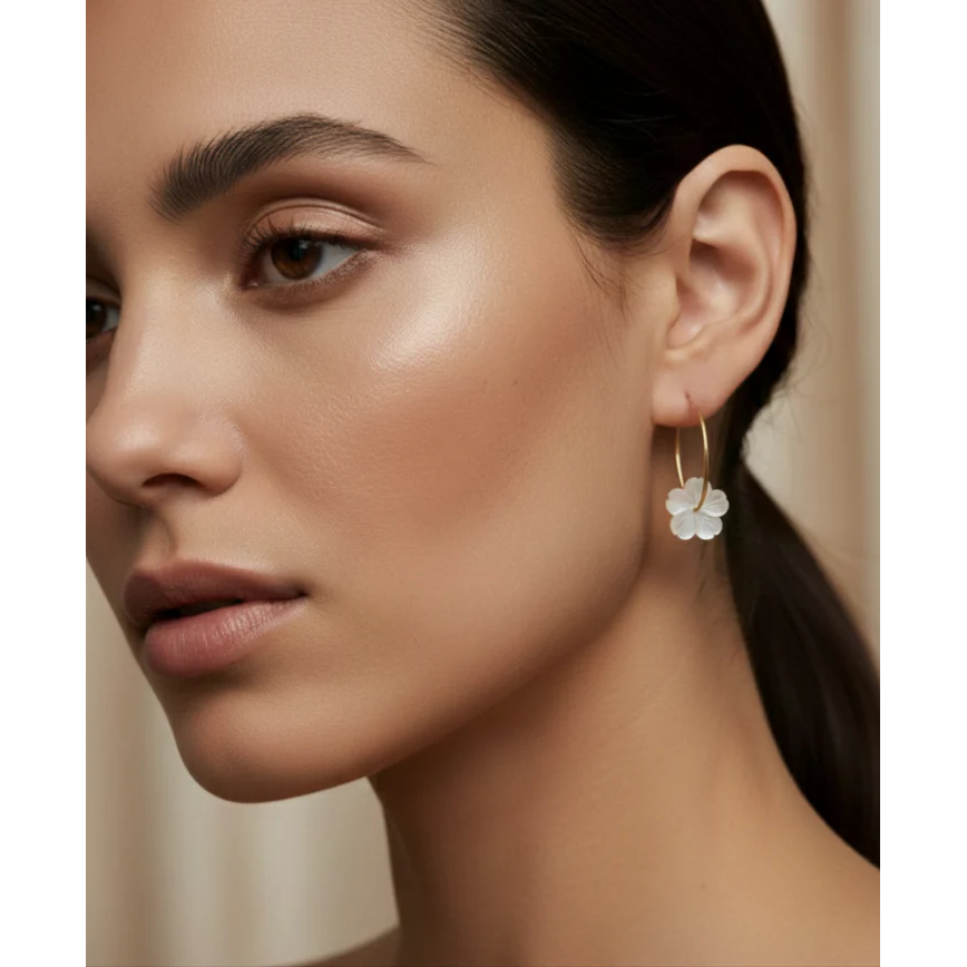 Boucles d'oreilles créoles Mila petites