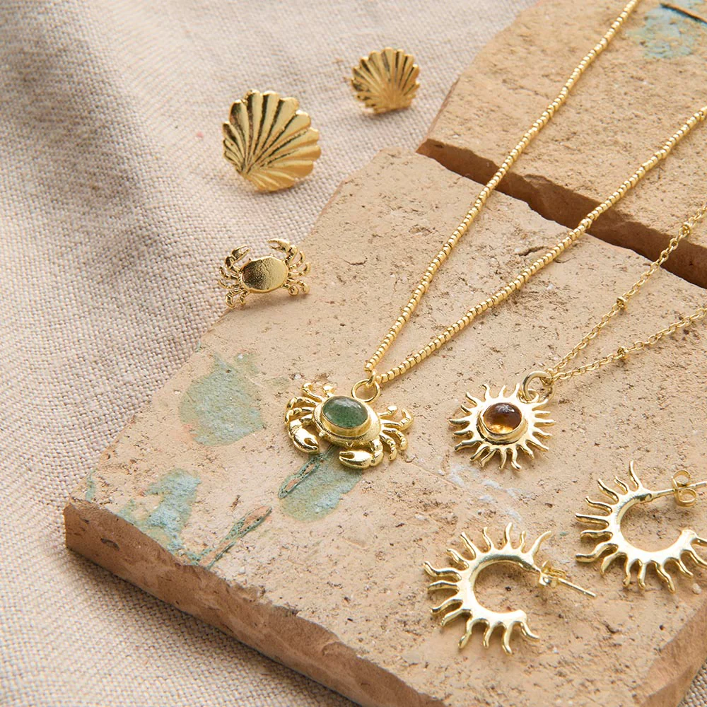 Collier Crabe - Aventurine