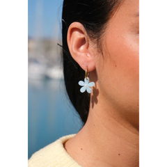 Boucles d'oreilles Créoles Marguerite