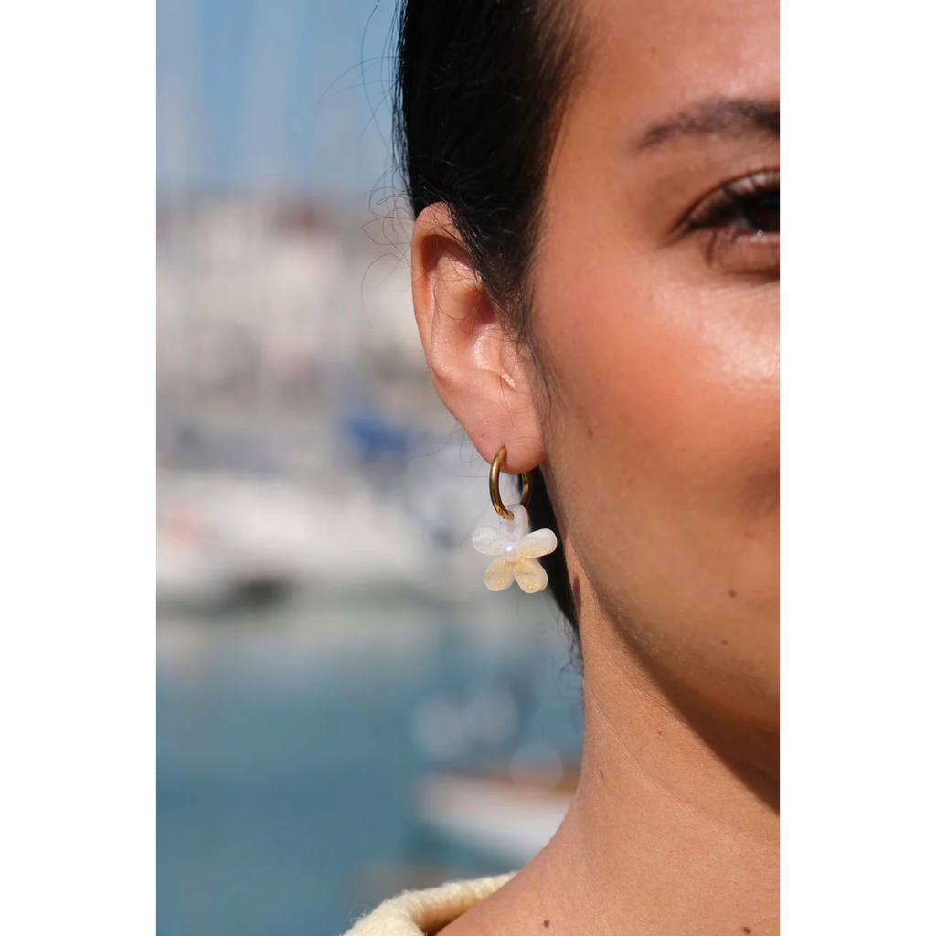 Boucles d'oreilles Créoles Marguerite