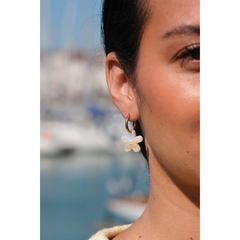 Boucles d'oreilles Créoles Marguerite