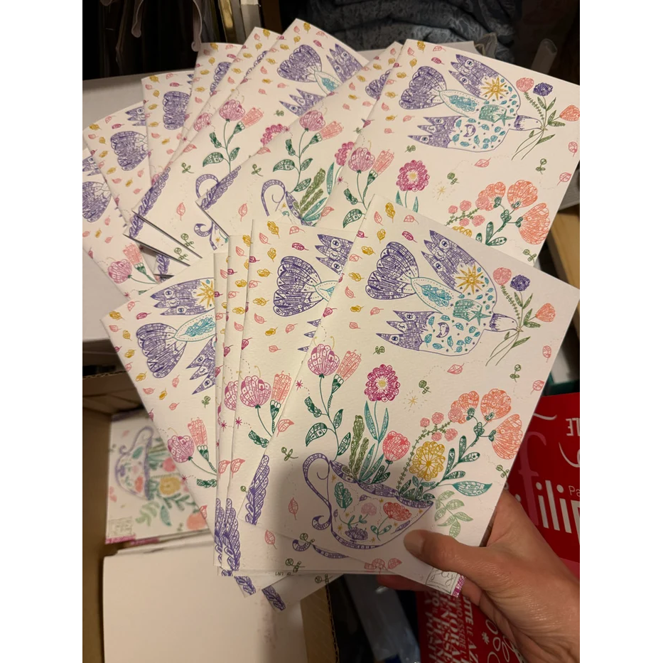 Cahier "Oiseau printanier"