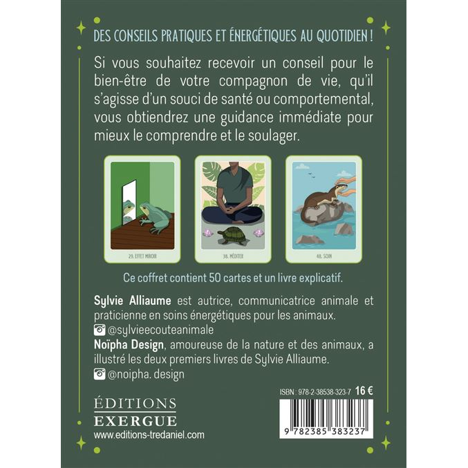 Mon oracle poche du bien-être animal