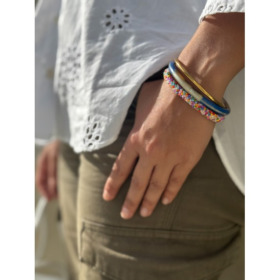 Bracelet népalais Multicolore