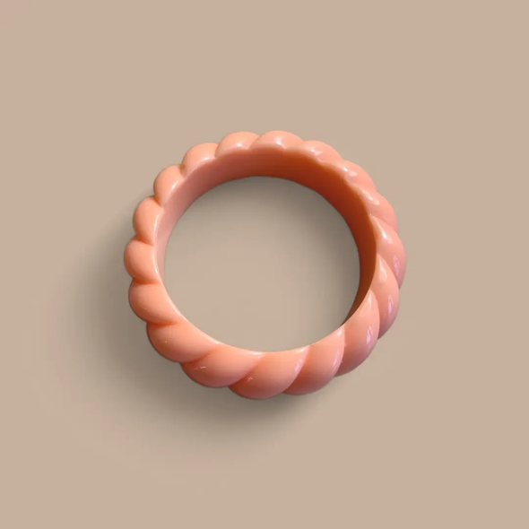 Jonc corail torsadé