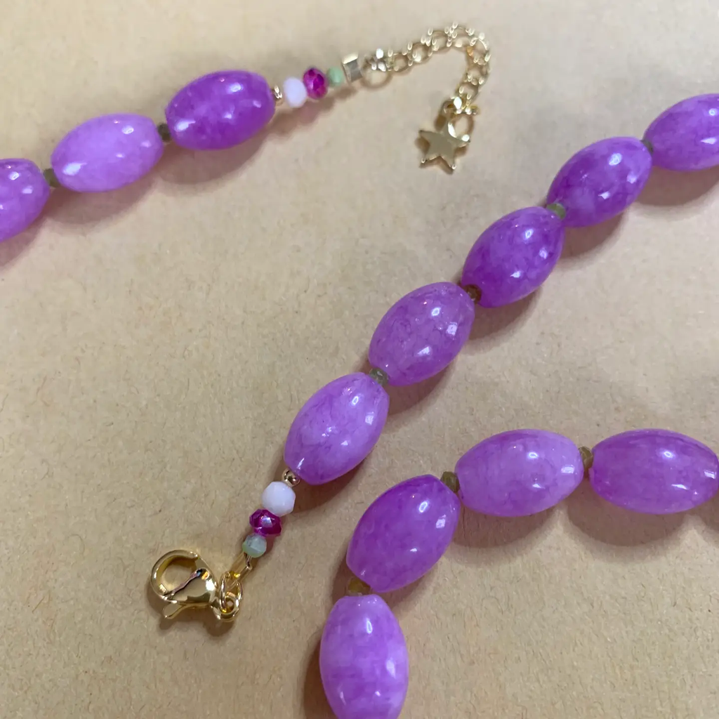 Collier Noée Lilas