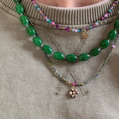 Collier Noée Vert foncé