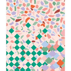Éventail Gaudi Trencadis