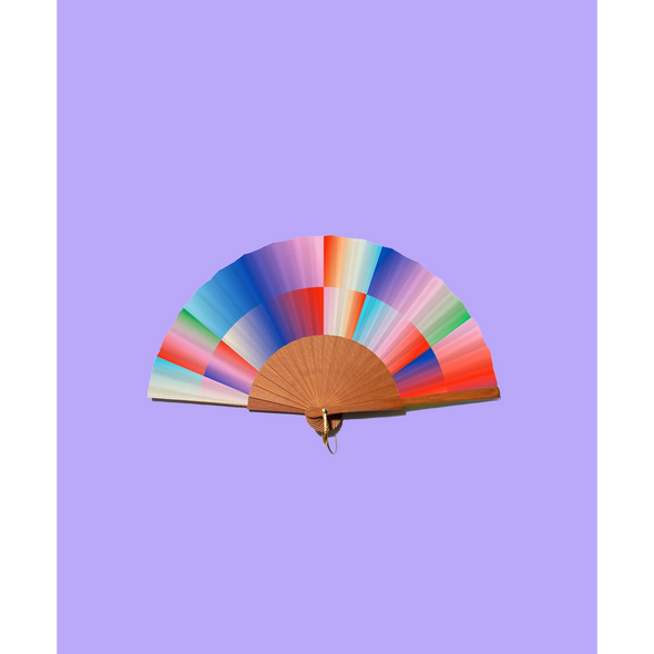 Mini éventail - Rainbow spin